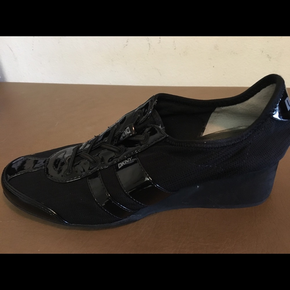 DNKY wedged sneakers